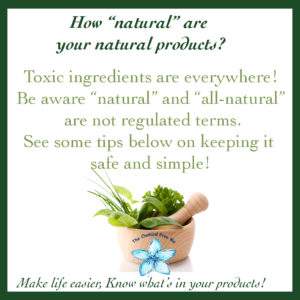 How natural are your natural products
