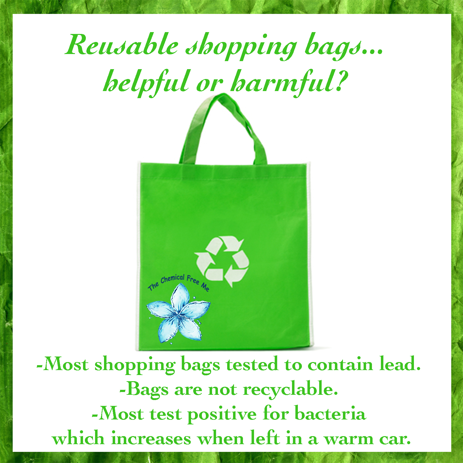 Are Reusable Plastic Bags Safe Archives The Chemical Free Me Reusable Ping Bags
